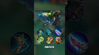 Item damage grock savege gaming gameplay mlbb mobilelegends [upl. by Ihcalam871]