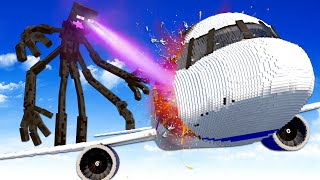 ENDERMAN CAUSES PLANE CRASH Teardown [upl. by Gualterio]