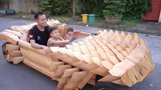 Woodworking EXPERT Shares Top Tips for Handmade Wooden Sport Cars [upl. by Audwen183]