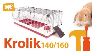 Rabbit home Krolik 140 assembly [upl. by Enelad635]