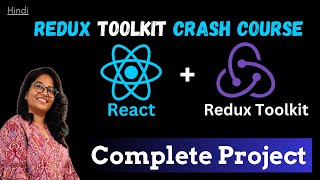 Redux Toolkit Crash Course  Redux Toolkit Complete Project In Hindi [upl. by Ahseek]