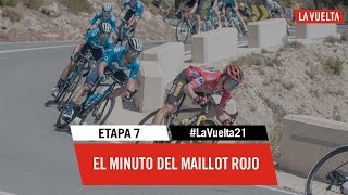 Stage 7  Red Jerseys minute  LaVuelta21 [upl. by Hullda]