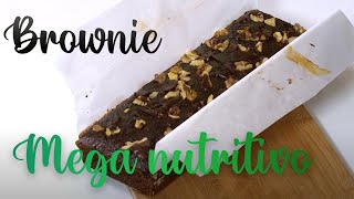 BROWNIE SUPER NUTRITIVO  Cómo me sano  Receta Fácil [upl. by Regazzi483]