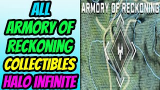 All Armory of Reckoning Collectibles  Halo Infinite [upl. by Rex301]