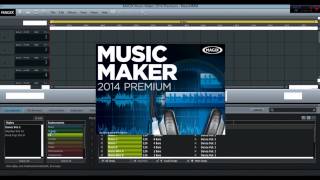 How to insert loops into Music Maker Premium EASY TUTORIAL [upl. by Nrevel]