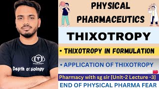 Thixotropy  thixotropy in formulation  thixotropy application  thixotropy physical pharmaceutics [upl. by Clemen]