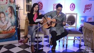 BANGALI MACHER JHOL TITLE SONG LIVE  MACHER JHOL BENGALI MOVIE 2017 ANUPAM ROY I NIKHITA GANDHI I [upl. by Jasik]