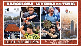 🚨 Discover the players of the 2024 Barcelona Open Banc Sabadell – Trofeo Conde de Godo [upl. by Azile]