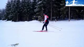 Bremstechnik auf Ski der Schneepflug [upl. by Yirinec246]