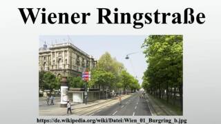 Wiener Ringstraße [upl. by Rorrys]