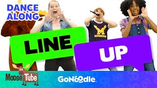 Line Up Song  Songs For Kids  Dance Along  GoNoodle [upl. by Reve]