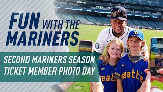 Mariners Second Season Ticket Member Photo Day [upl. by Ardnala]