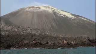 Krakatoa  Anakrakatoa Volcano  Sunda Strait Indonesia [upl. by Scibert]