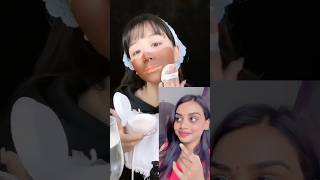 korean hack 😱 makeup youtubeshorts viralshorts beautyhacks shorts [upl. by Anirda]