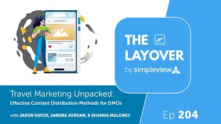 Travel Marketing Unpacked Effective Content Distribution Methods for DMOs  Layover Live Episode204 [upl. by Amaleta]