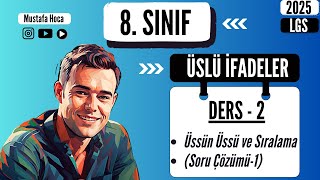 8Sınıf  Üslü ifadeler  Üssün üssü ve Sıralama lgs tyt üslüsayılar matematik [upl. by Ruhtracam252]