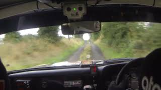 2024 Ulster Rally SS6 Shinn Bridge 2 John Devlin amp John McCarthy Ford Escort Mk2 20 16 V [upl. by Yelsnik520]