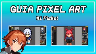 🖌️GUIA PIXEL ART 1  Piskel [upl. by Vachel]