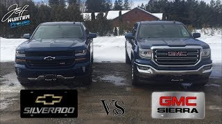 What’s the difference between a GMC Sierra and Chevrolet Silverado [upl. by Eninnej]