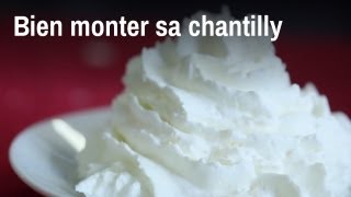 Comment bien monter sa chantilly facile à reproduire à la maison [upl. by Dupin752]