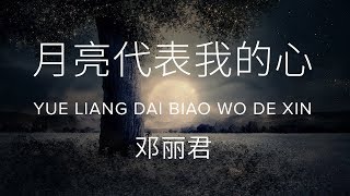 Yue liang dai biao wo de xin 月亮代表我的心  Teresa Teng 邓丽君 Lyric  Pinyin [upl. by Tse]