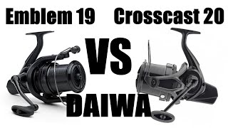 Daiwa 19 Emblem 45 SCW против Daiwa 20 Crosscast 45 SCW ЧТО ВЫБРАТЬ [upl. by Anders]