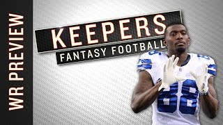 Fantasy wide receiver preview and sleepers for your draft [upl. by Marozas462]