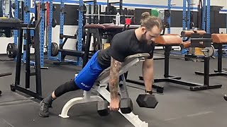 Dumbbell ChestSupported Row [upl. by Gyimah]