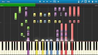 Aretha Franklin  Respect Piano Tutorial  Synthesia  How to play [upl. by Almond]