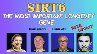 SIRT 6 is the most important Longevity gene Sinclair Gorbunova Barzilai Graves [upl. by Cassidy]