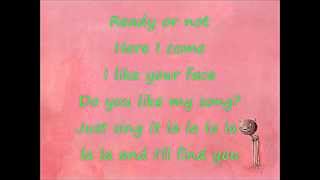 Bridgit Mendler  Ready Or Not quotlyricsquot [upl. by Ecnarf]