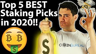 TOP 5 Staking Coins to 🚀🌑 in 2020 [upl. by Elaynad]