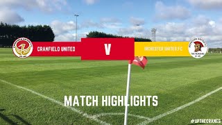 Cranfield United v Irchester United FC Match Highlights [upl. by Neladgam]