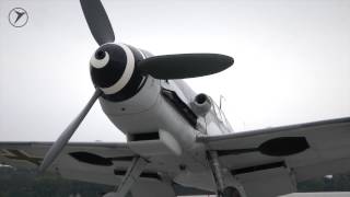 Messerschmitt Me 109 engine start original sound [upl. by Naut]