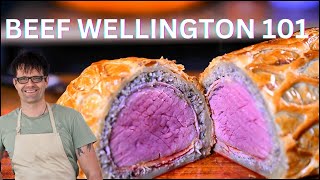 Beef Wellington 101  Mastering The Techniques of Fine Cooking [upl. by Adaliah200]