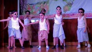 Kids Lungi Dance Melbourne Bihu 2016 [upl. by Muriah476]