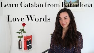 Learn Catalan Language Love words Sant Jordi special ❤ [upl. by Dempster]