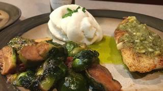 Chilean Sea Bass with brussel sprouts amp whipped potatoes [upl. by Ais704]