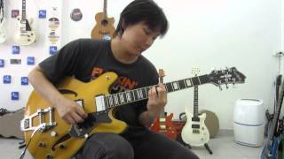 Hagstrom Tremar Viking Deluxe Guitar Clean Sound [upl. by Atsirc]