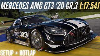 Gran Turismo 7 Daily Race Road Atlanta  Mercedes AMG GT3 20 Gr 3 Setup  Hotlap 4K [upl. by Netsirc581]