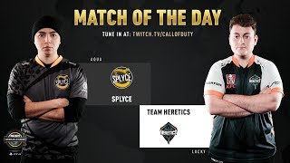 Splyce vs Team Heretics  CWL Pro League 2019  Division B  Week 4  Day 2 [upl. by Rekyr]