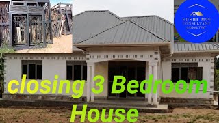 Sente meka zowetagga okugala Enyumba ye Bisenge 3cost of Closing 3 Bedroom House in Uganda today [upl. by Arahset]