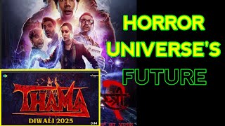 Horror Universes Future  Maddock Films  Stree 3 Teaser  Thama Official Teaser  Rix Review [upl. by Enalb713]