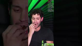 Vitaly makes ANOTHER PREDATOR eat the one SUPER SPICY one chip challenge vitaly [upl. by Htebasile]