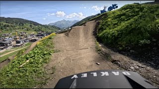 Les Gets Morzine Bike Park [upl. by Zetnahs]