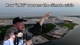 Climate Destruction Calcasieu Pass LNG [upl. by Leticia]