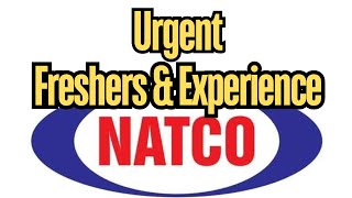 Natco Pharma Hiring freshers amp Experience  Msc Chemistry freshers jobs [upl. by Annayhs]