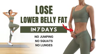 LOSE LOWER BELLY FAT in 7 Days🔥30 MIN Nonstop Standing Abs Workout  No Squat No Lunge No Jumping [upl. by Nedyrb]