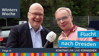 Winters Woche vom 236  Flucht nach Dresden mit Uwe Steimle [upl. by Arahsat]