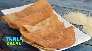 Farali Dosa Faral Foods recipe for Upvas Vrat by Tarla Dalal [upl. by Eahcim2]